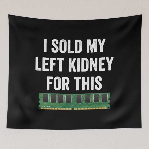 Item preview, I Sold My Left Kidney for This - Ram Stick designed and sold by theandroidvivz.