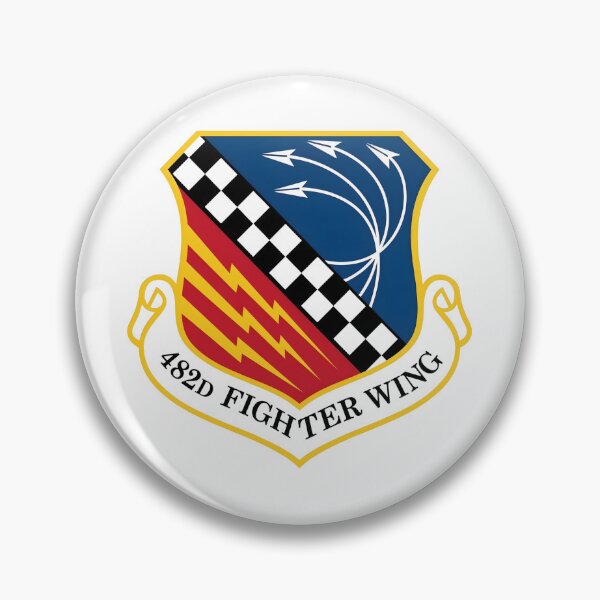 Item preview, USAF 482d Fighter Wing Emblem Patch designed and sold by CharlieDesings.