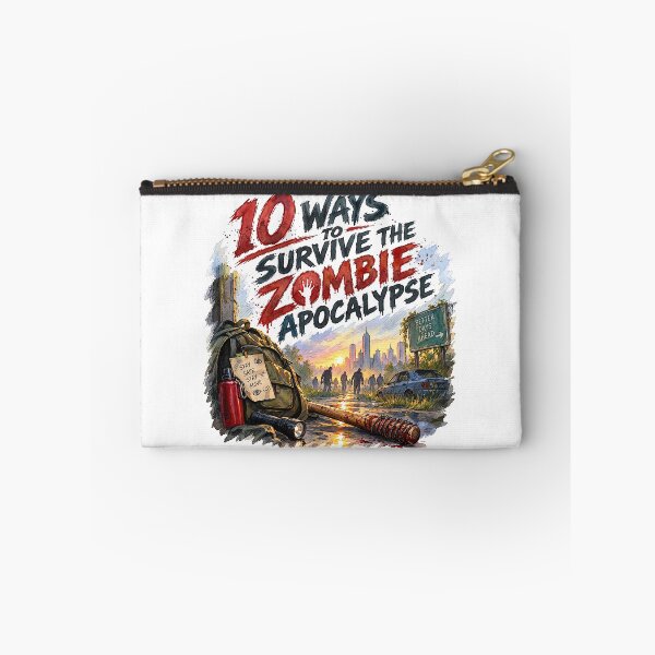 Item preview, 10 Ways to Survive the Zombie Apocalypse designed and sold by Lyric Vault - Rock on.
