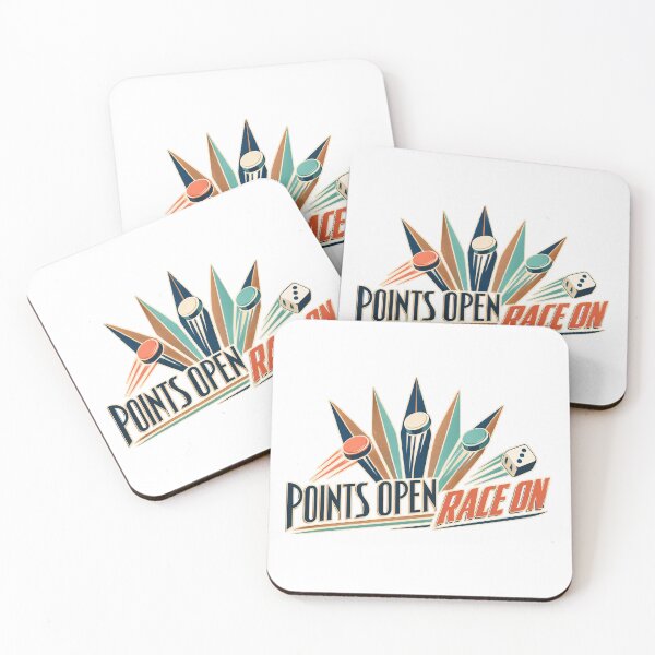 Item preview, Points Open Race On Backgammon designed and sold by aihrgdesign.