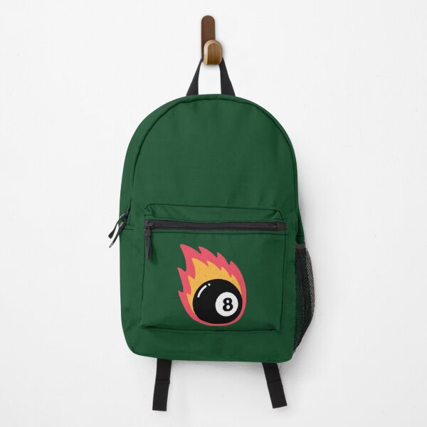 Item preview, Retro Flaming 8 Ball On Fire Pool Lover 440 designed and sold by PaulineStanl15.