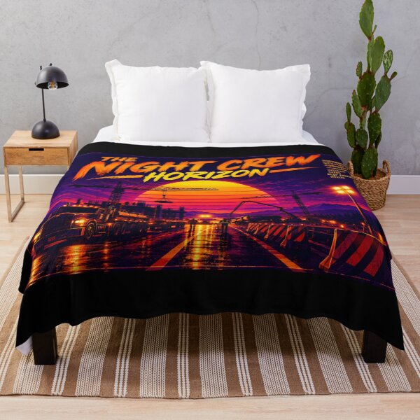 Item preview, The Night Crew Horizon Overnight Worker Shirt designed and sold by StudioBilly3000.