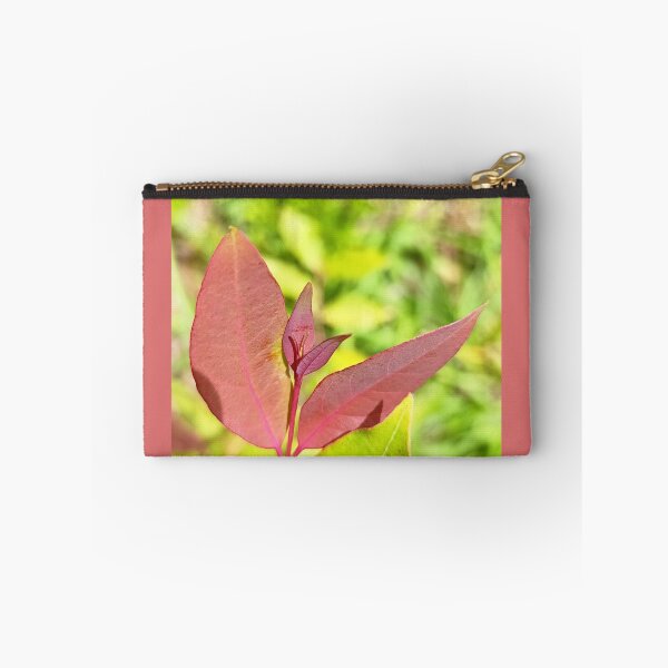 Item preview, Keep Growing - Botanical Red Leaf Photography designed and sold by PicturePic.