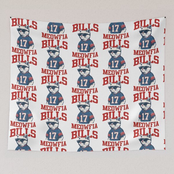 Aperçu de l'œuvre T-shirts Buffalo Bills, Bills Mafia, citations drôles, Meofia créée et vendue par ToxicFemme666s.