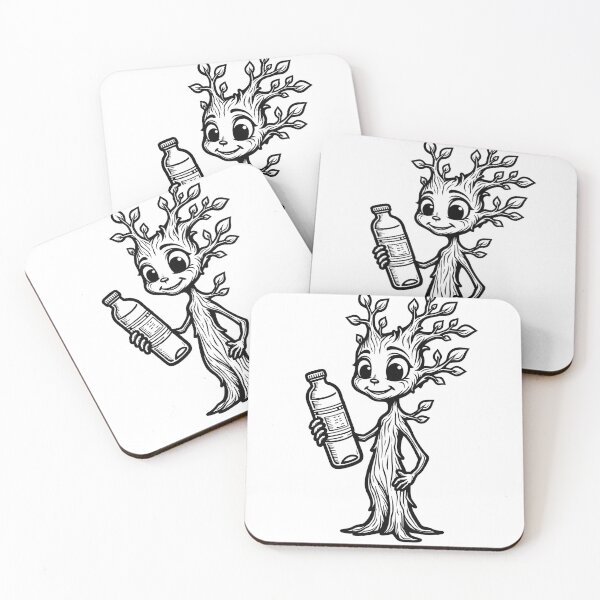 Item preview, Eco Warrior Tree Character Tattoo Flash designed and sold by Qubivibe.