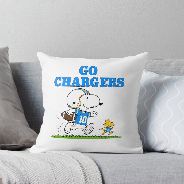 Item preview, Snoopy & Woodstock Los Angeles Chargers Football Retro F391 designed and sold by GLUVY-THEME.