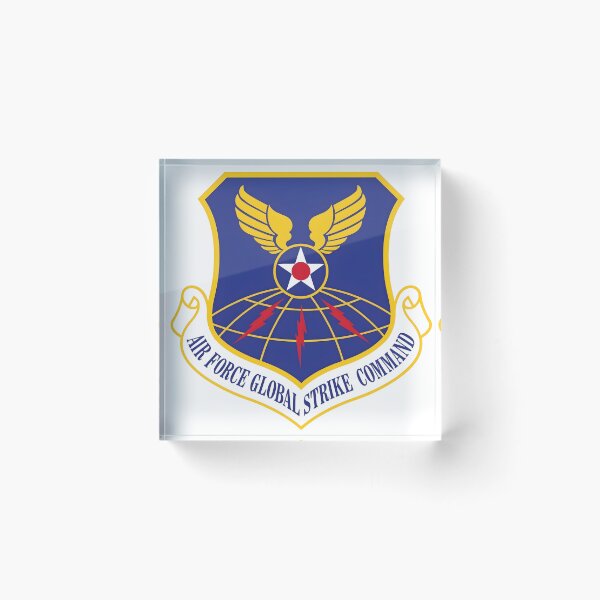 Item preview, USAF Air Force Global Strike Command (AFGSC) Emblem Patch designed and sold by CharlieDesings.