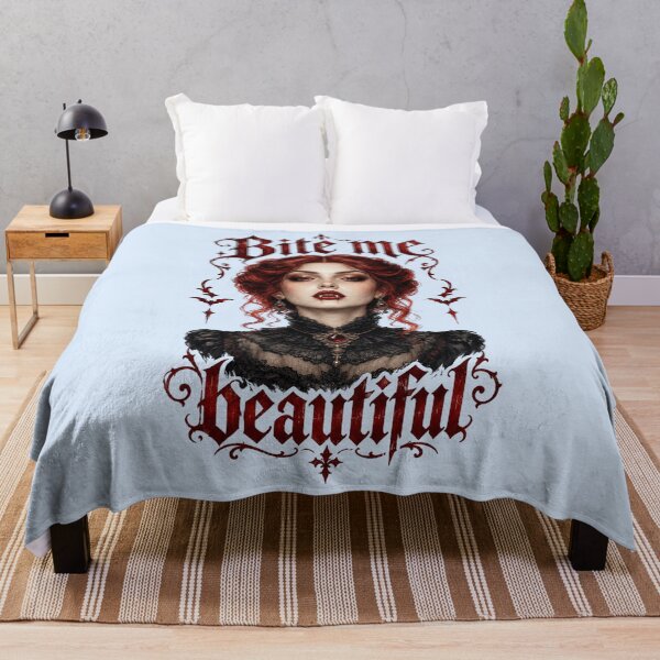 Item preview, Bite Me Beautiful – Gothic Vampire Girl designed and sold by SweetLilith.