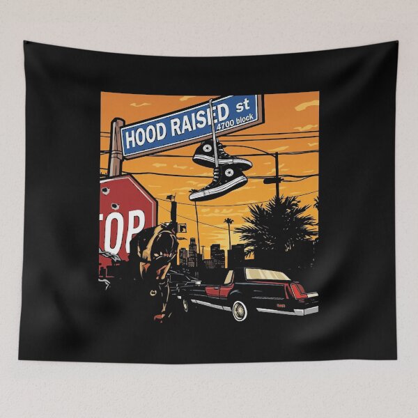 Item preview, Hood Raised St 4700 Block - Rottweiler - Classic Car - Stop designed and sold by theandroidvivz.