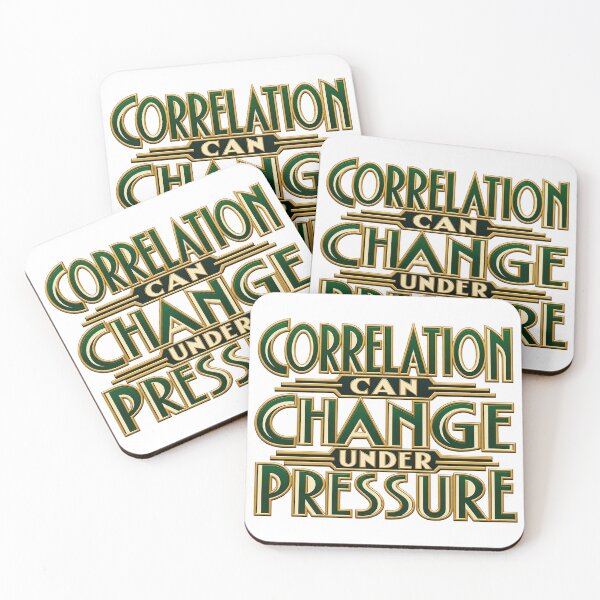 Item preview, Correlation Under Pressure Portfolio Risk Art designed and sold by Bikivuno.