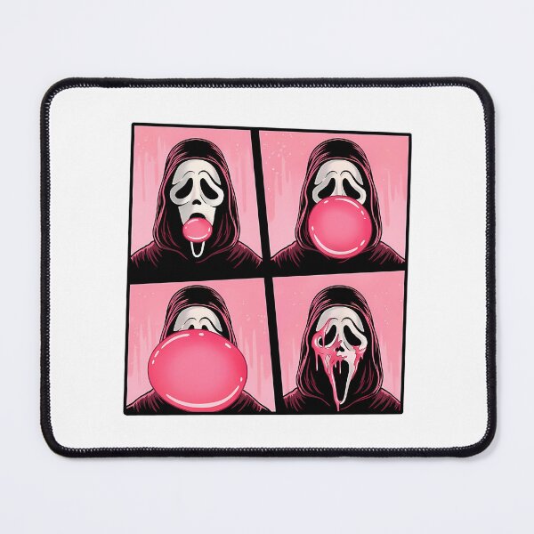 Item preview, Ghostface Bubble Gum Pop Art Horror Parody Pink Halloween Ghost designed and sold by Todayshirtyp.