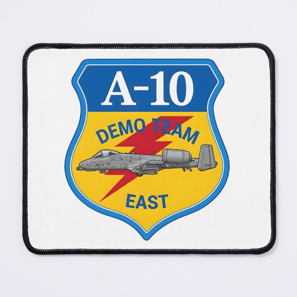 Item preview, USAF A-10 Demonstration Team East Emblem Patch designed and sold by CharlieDesings.