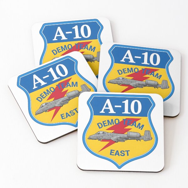 Item preview, USAF A-10 Demonstration Team East Emblem Patch designed and sold by CharlieDesings.