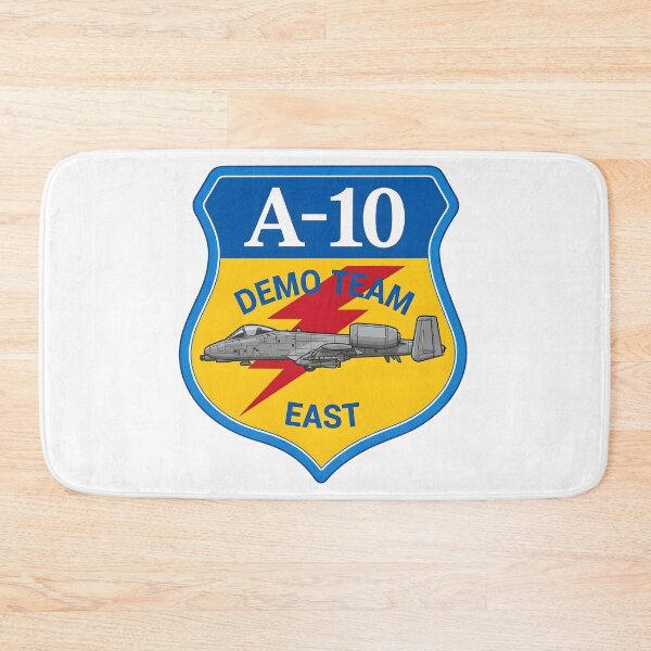 Item preview, USAF A-10 Demonstration Team East Emblem Patch designed and sold by CharlieDesings.
