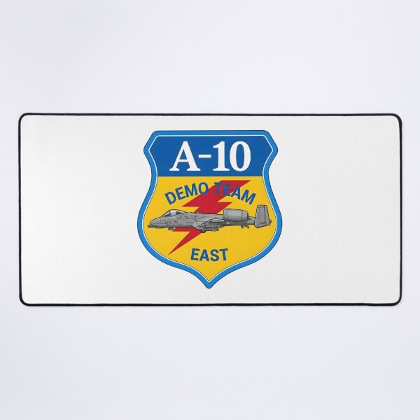 Item preview, USAF A-10 Demonstration Team East Emblem Patch designed and sold by CharlieDesings.
