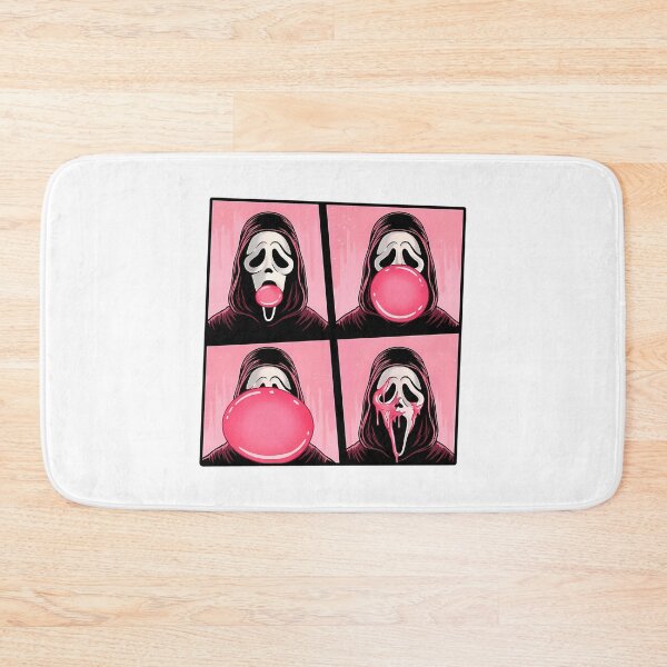 Item preview, Ghostface Bubble Gum Pop Art Horror Parody Pink Halloween Ghost designed and sold by Todayshirtyp.