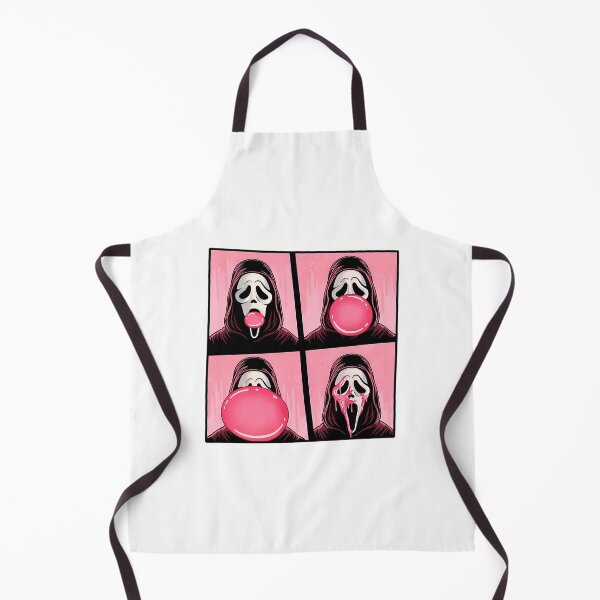 Item preview, Ghostface Bubble Gum Pop Art Horror Parody Pink Halloween Ghost designed and sold by Todayshirtyp.