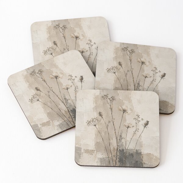 Item preview, Floral Nordic Stillness  designed and sold by WeaveSphere.