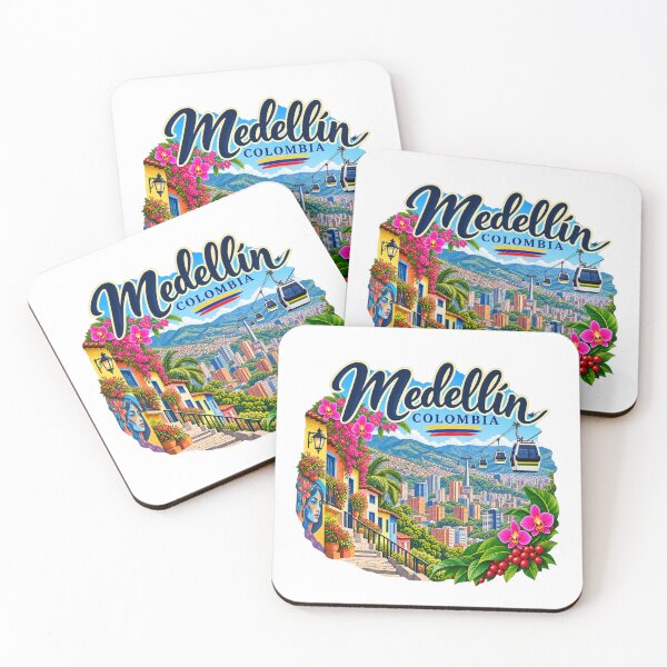Item preview, Medellín, Colombia designed and sold by Myra365Art.