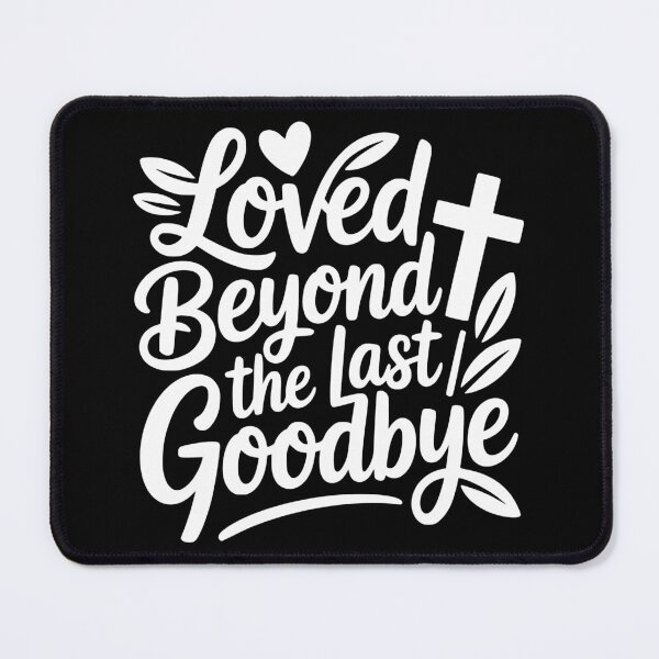 Item preview, Loved Beyond the Last Goodbye designed and sold by theartfulaspie.