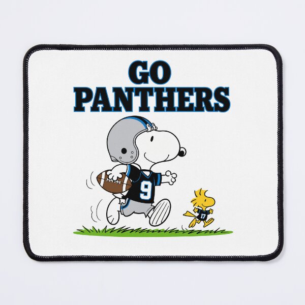 Item preview, Snoopy & Woodstock Carolina Panthers Football Retro F393 designed and sold by GLUVY-THEME.