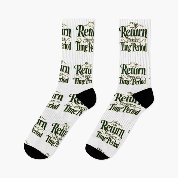 Item preview, Return Needs a Time Period Investor Quote Art designed and sold by Bikivuno.