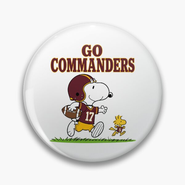 Item preview, Snoopy & Woodstock Washington Commanders Football Retro F394 designed and sold by GLUVY-THEME.