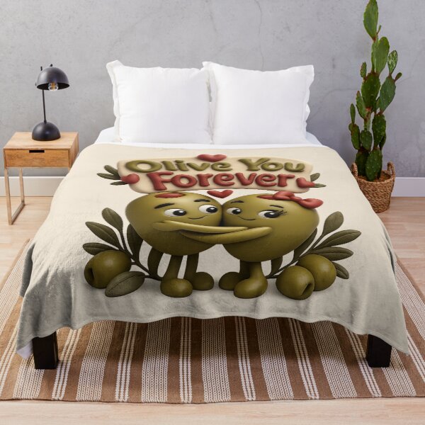 Item preview, Olive You Forever | Lindo juego de palabras de pareja Olive designed and sold by Moons Studio.