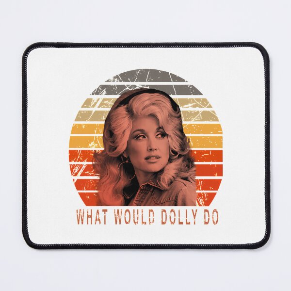 Item preview, What Would Dolly Do Quote Love designed and sold by RoumiArtf.