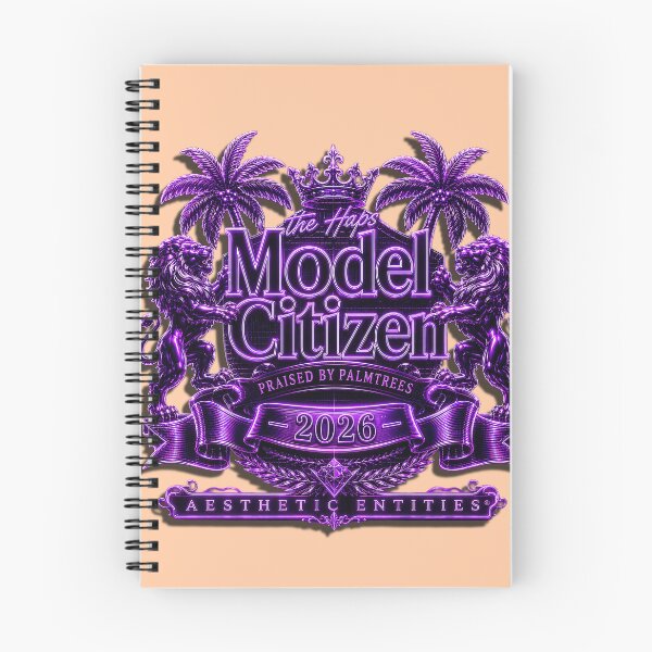 Item preview, Vaporwave Model Citizen Crest - Neon Purple Aesthetic Entities® designed and sold by A E S T H E T A T A G.