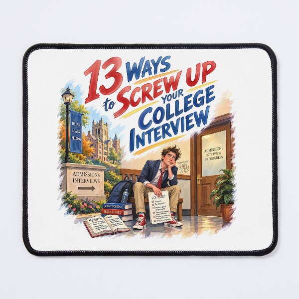 Item preview, 13 Ways to Screw up Your College Interview designed and sold by Lyric Vault - Rock on.