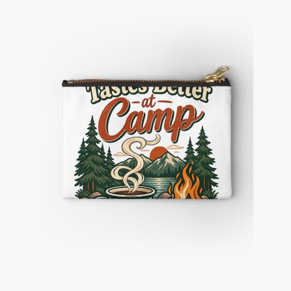 Item preview, Coffee Tastes Better at Camp Enamel Mug Camping Gift designed and sold by ys96.