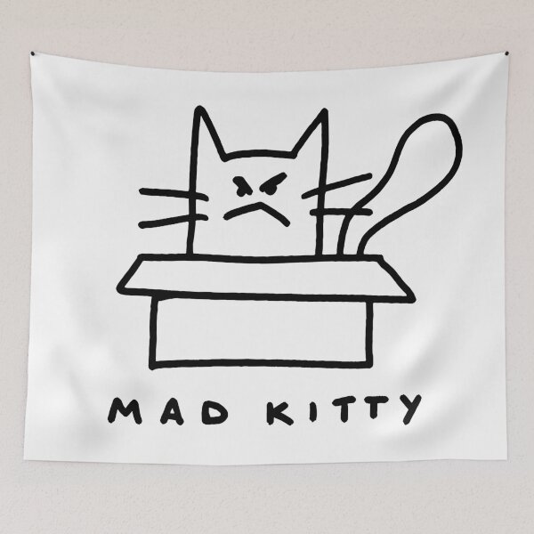 Item preview, Mad Kitty in a Box designed and sold by rutmerdesign.
