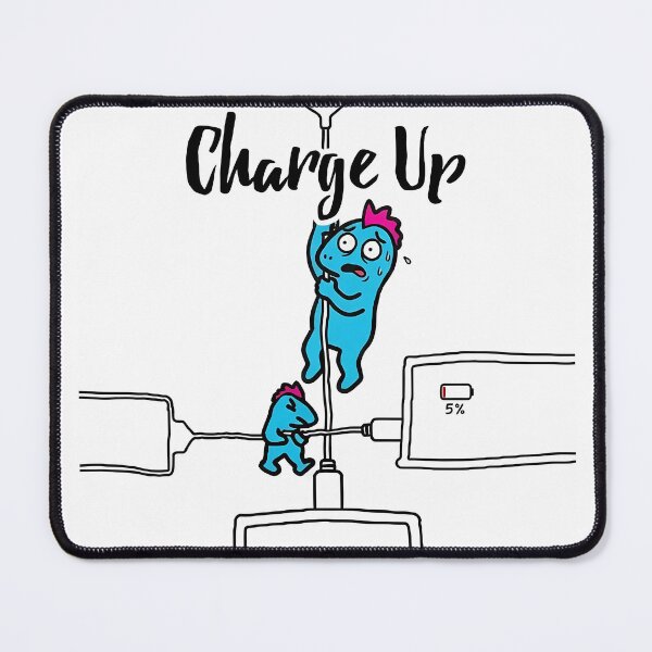 Item preview, 'Charge Up' - Low Battery Monsters designed and sold by REDCLASH2002.