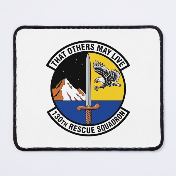 Item preview, USAF 130th Rescue Squadron (130th RQS) Emblem Patch designed and sold by CharlieDesings.