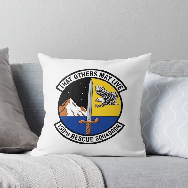 Item preview, USAF 130th Rescue Squadron (130th RQS) Emblem Patch designed and sold by CharlieDesings.