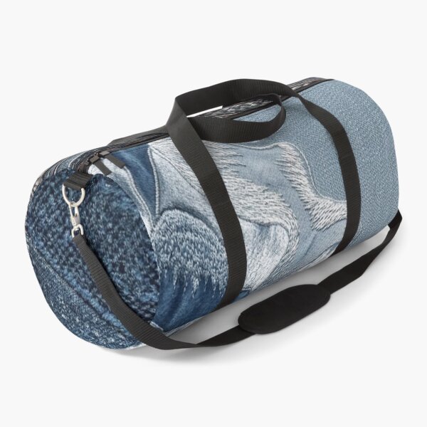 Item preview, Slate Blue Frost Textile Art Landscape designed and sold by KingsArtworx 2.