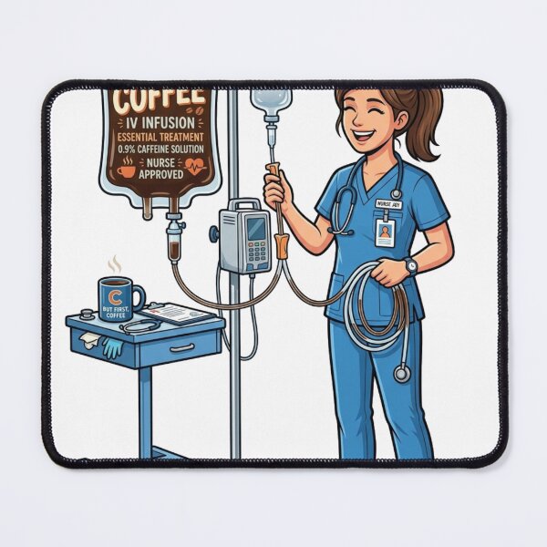 Item preview, Coffee Is My IV Nurse Humor designed and sold by meghnad.