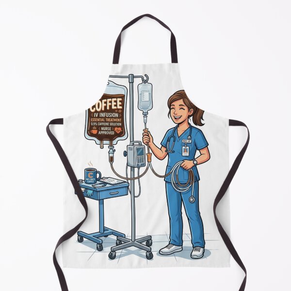 Item preview, Coffee Is My IV Nurse Humor designed and sold by meghnad.