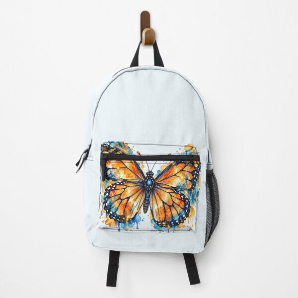 Item preview, Luminous Watercolor Monarch designed and sold by Peachy Dreams.
