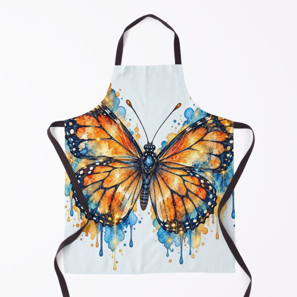 Item preview, Luminous Watercolor Monarch designed and sold by Peachy Dreams.