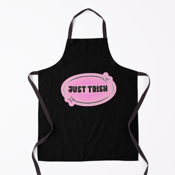 Item preview, JUST TRISH, TRISHA PAYTAS, BLACK FUZZY LETTERS, GLITTER designed and sold by larissa-myrie.