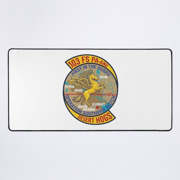 Item preview, USAF 103rd Fighter Squadron PA-ANG Operation Southern Watch Patch designed and sold by CharlieDesings.
