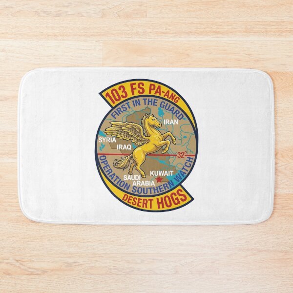 Item preview, USAF 103rd Fighter Squadron PA-ANG Operation Southern Watch Patch designed and sold by CharlieDesings.