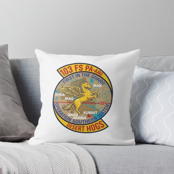 Item preview, USAF 103rd Fighter Squadron PA-ANG Operation Southern Watch Patch designed and sold by CharlieDesings.