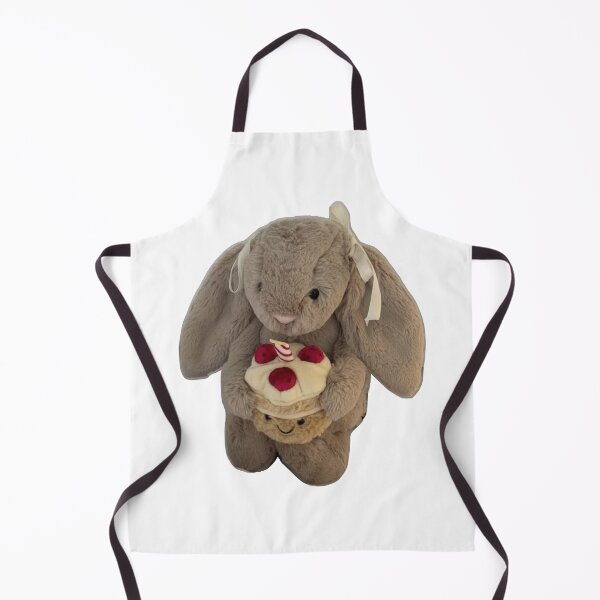 Item preview, jellycat bow bunny and cake designed and sold by teethfairy.