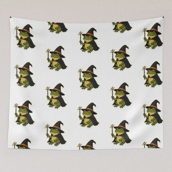 Item preview, Magical Toad With Hat And Wand designed and sold by Todayshirtyp.