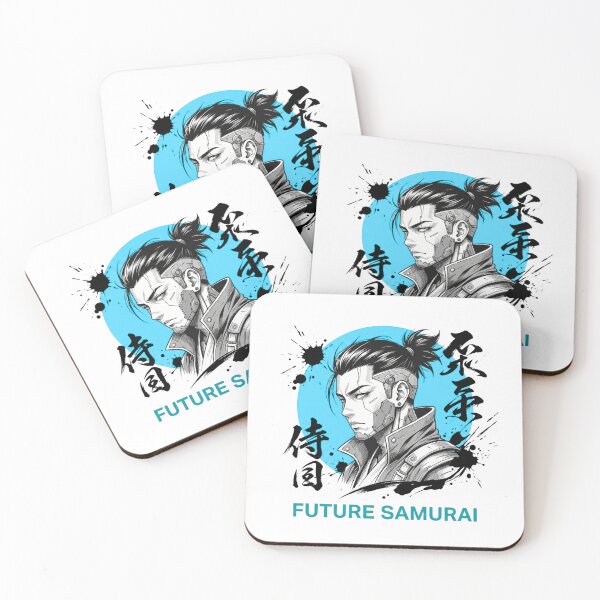 Item preview, Future Samurai - Cyberpunk Anime Ronin designed and sold by rich-moda.