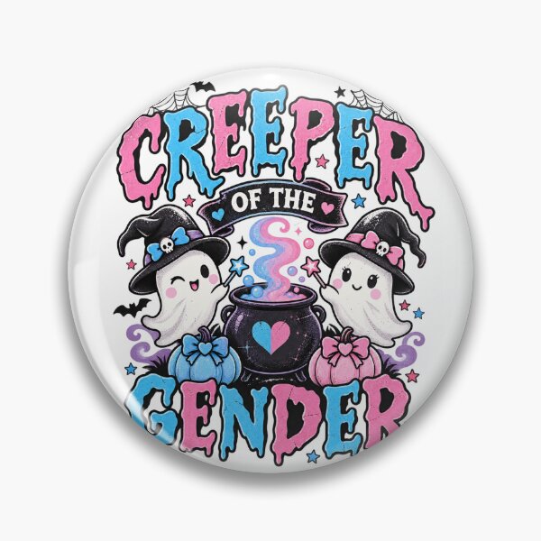 Item preview, Keeper of Gender Halloween Funny Creeper Gender Reveal Party designed and sold by KippyMcCall.