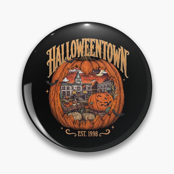 Item preview, Halloweentown Pumpkin Scene 1998 designed and sold by khdmalakarak.